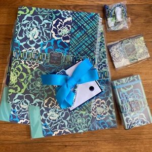Vera Bradley Katalina Blues Office Set